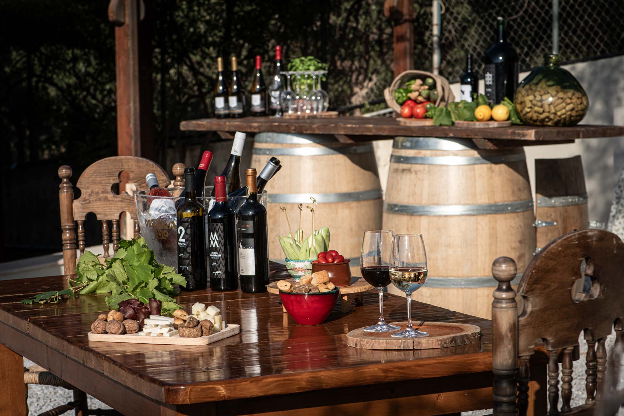 Wine Garden – Sunset & Senses: Wine, Nature, and Cretan Soul