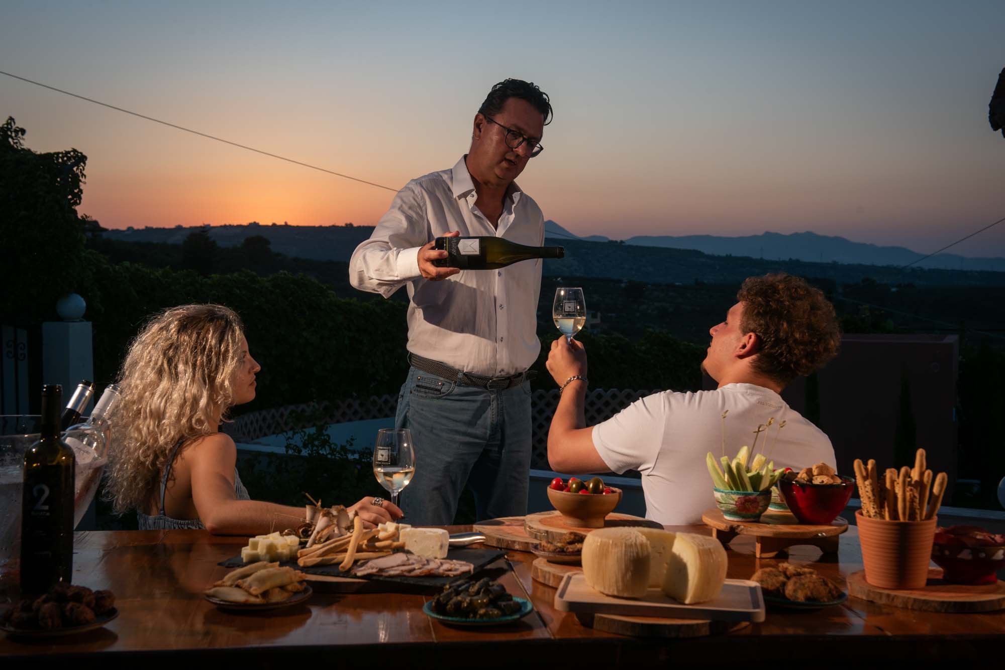 Wine Garden – Sunset & Senses: Wine, Nature, and Cretan Soul
