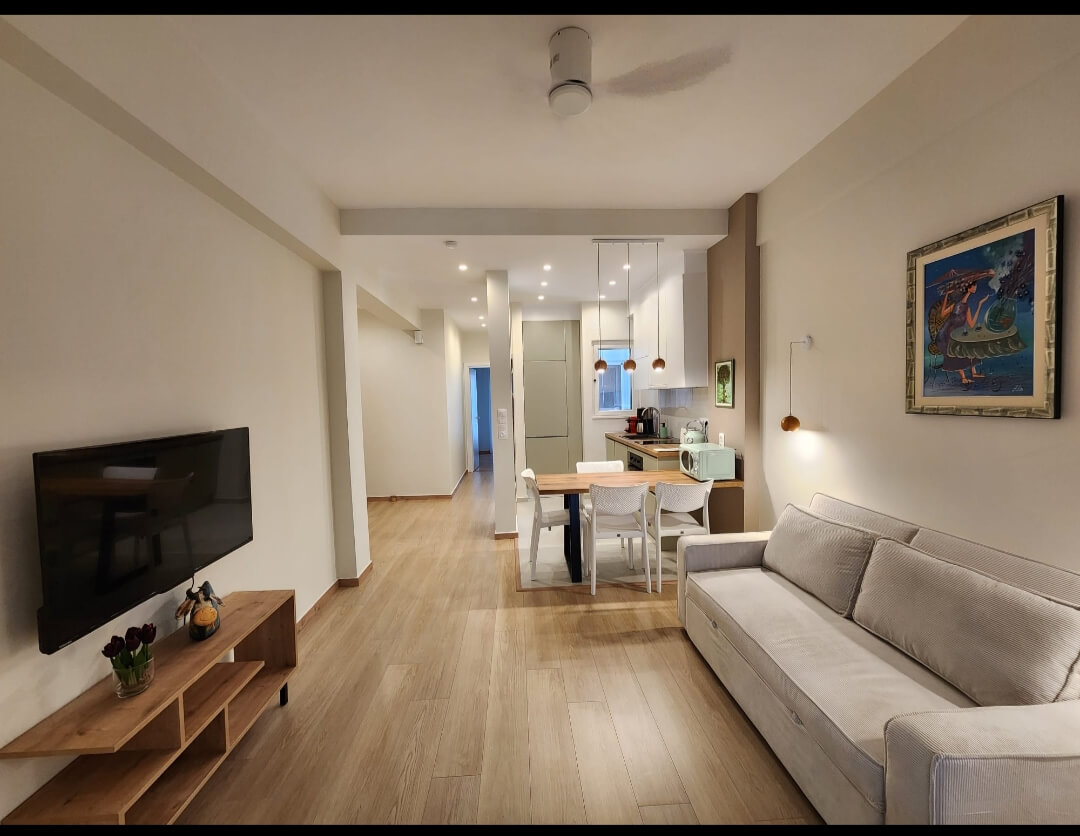 Dina's apartment in Athens